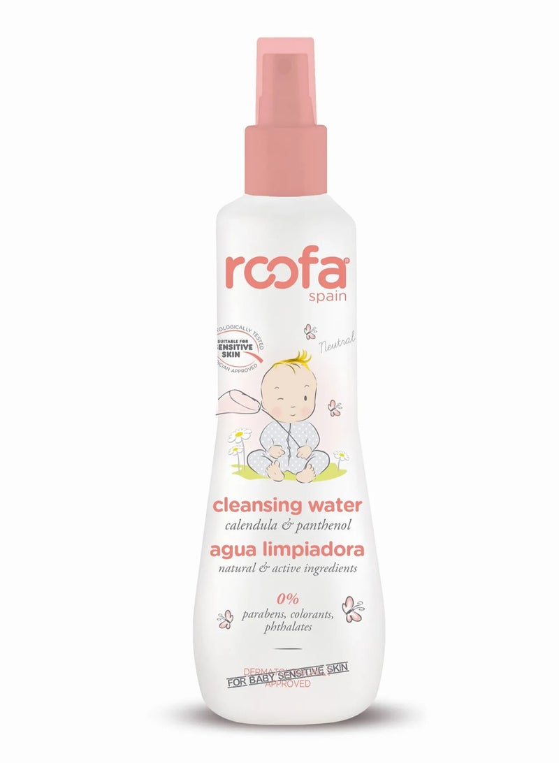 Roofa Spain Cleansing Water With Calendula And Panthenol 200 ML
